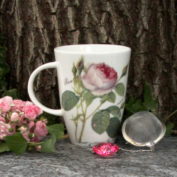 Teetasse Luise "Rose Redoute"