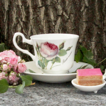 Teetasse, Kaffetasse "RoseRedoute"